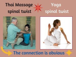 Thai Massage spinal twist